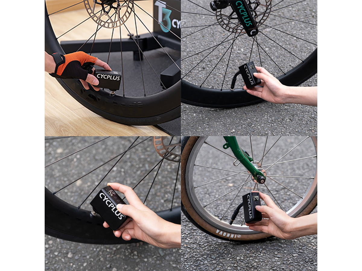 Cycplus AS2 Pro Elektrische fietspomp Mini