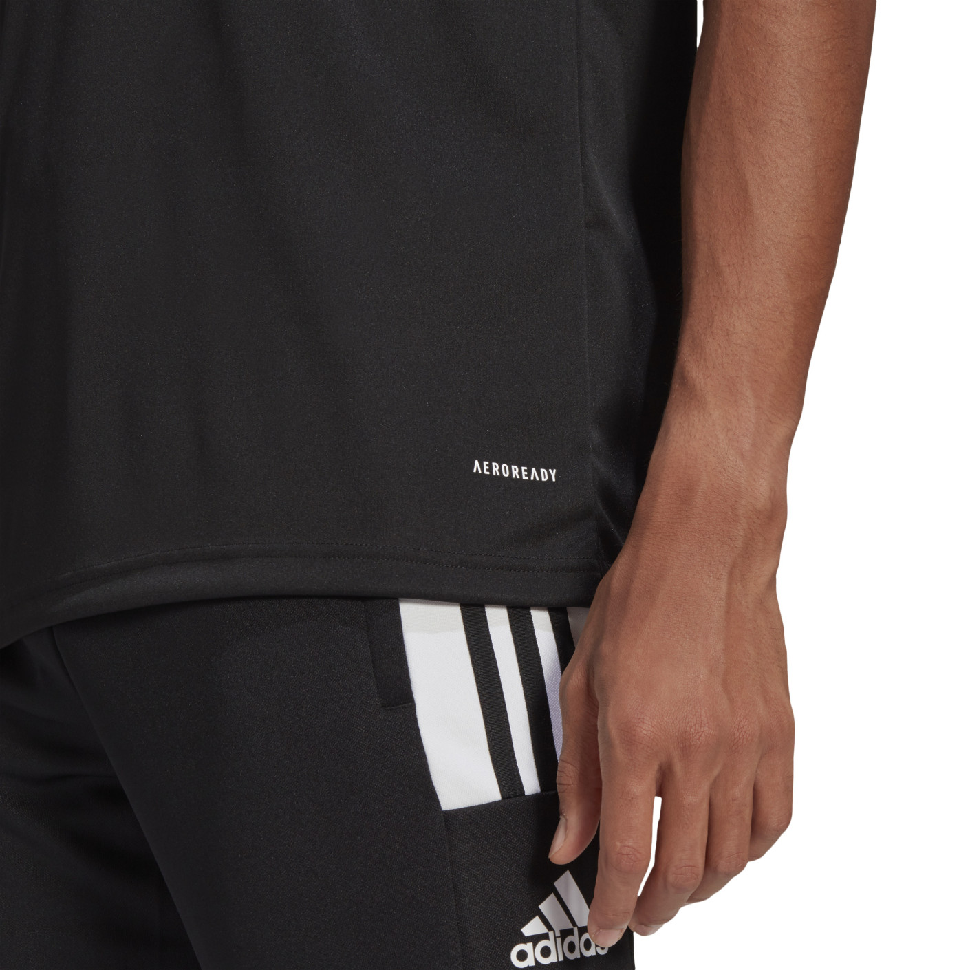 adidas Squadra 21 Polo Trainingsset Zwart Wit
