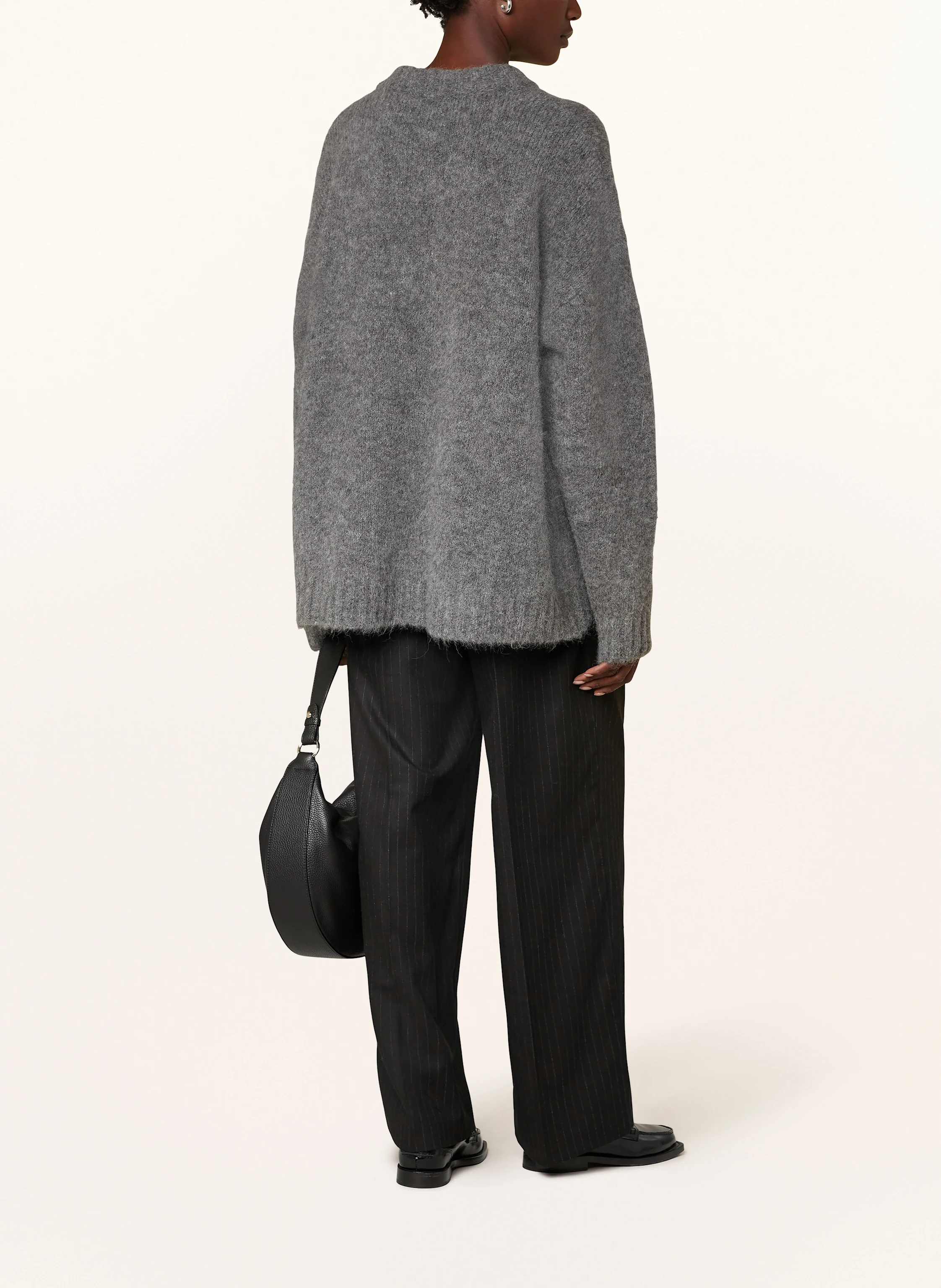 black palms Oversized-Pullover KELLY aus Alpaka