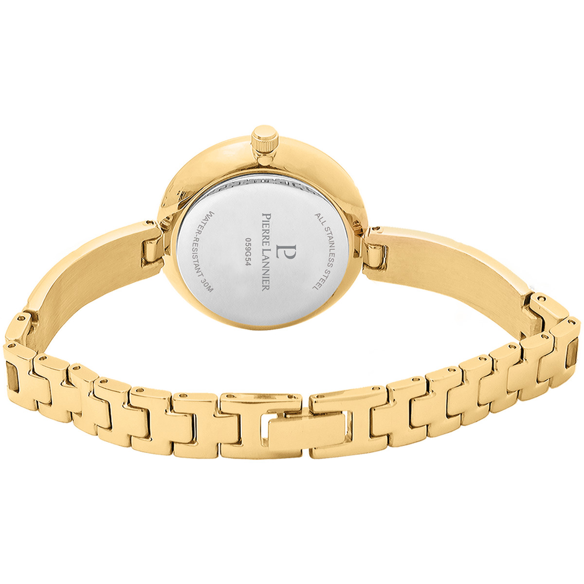 Montre PIERRE LANNIER Leia femme bracelet acier doré jaune