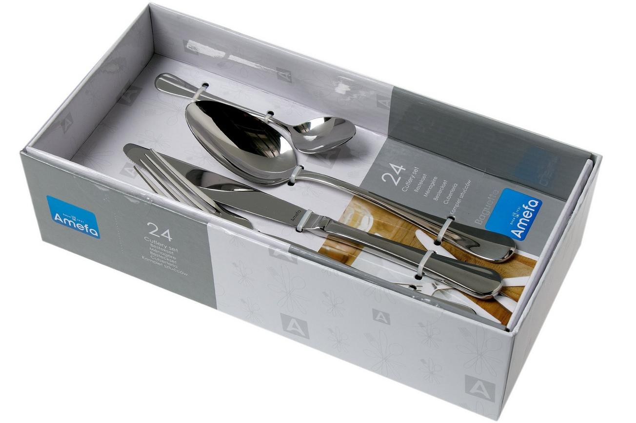Amefa Baguette 8440 bestekset 24-delig