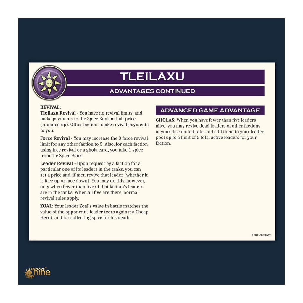 Dune: Ixians and Tleilaxu House Expansion