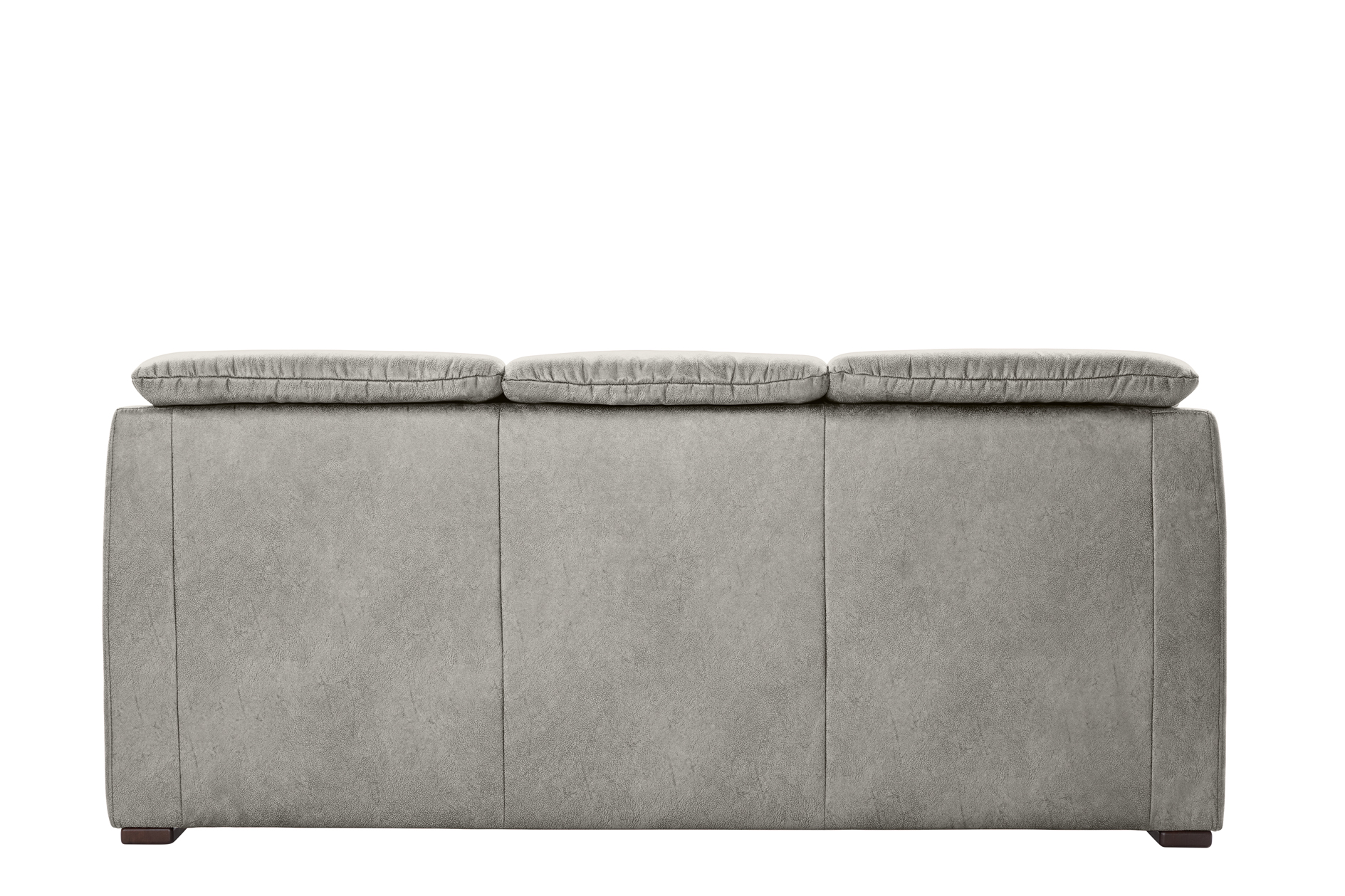 polsterpower 3-Sitzer-Sofa - Saddle alu - Basismodell