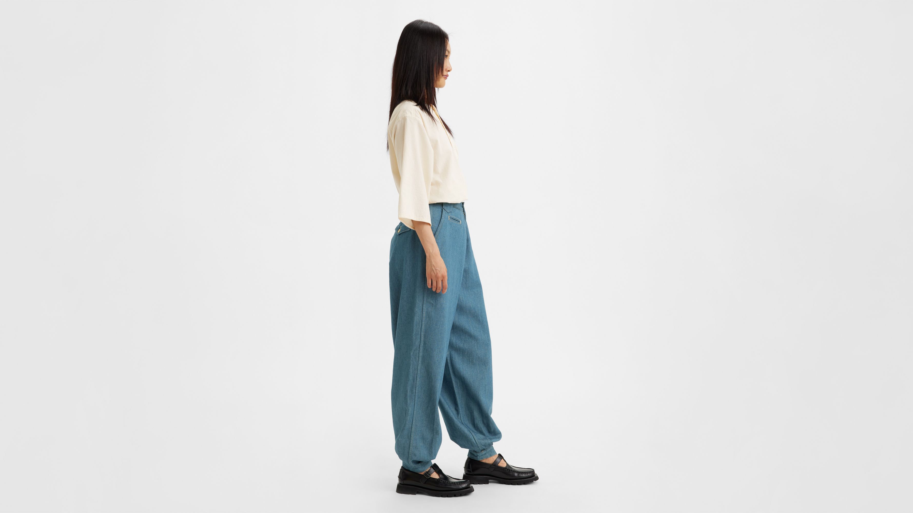 Pantalon cintré Denim Family Levi's® Made & Crafted® - Blue Indigo Rinse - Bleu