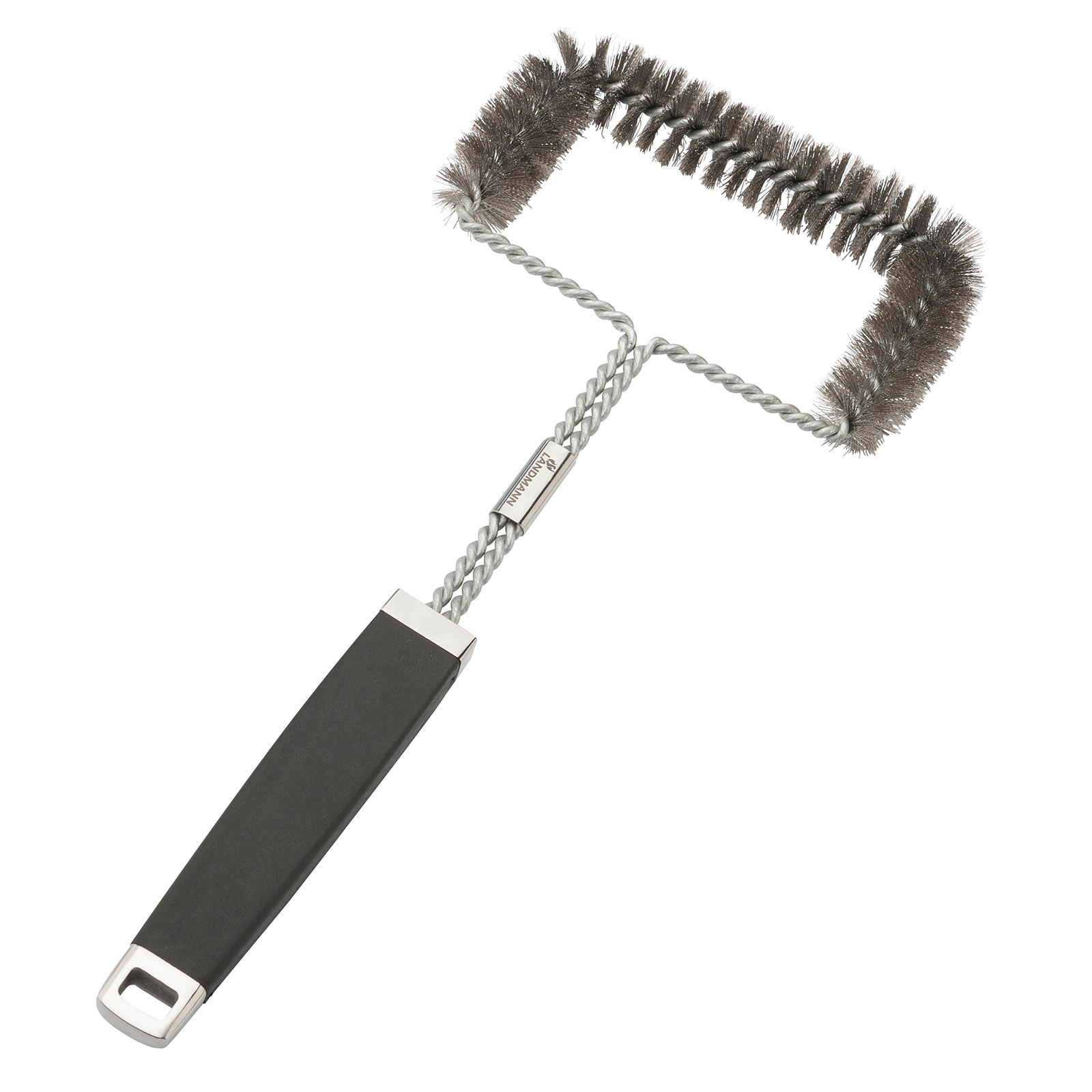 LANDMANN Grillbürste - Edelstahl - silber - 41 cm