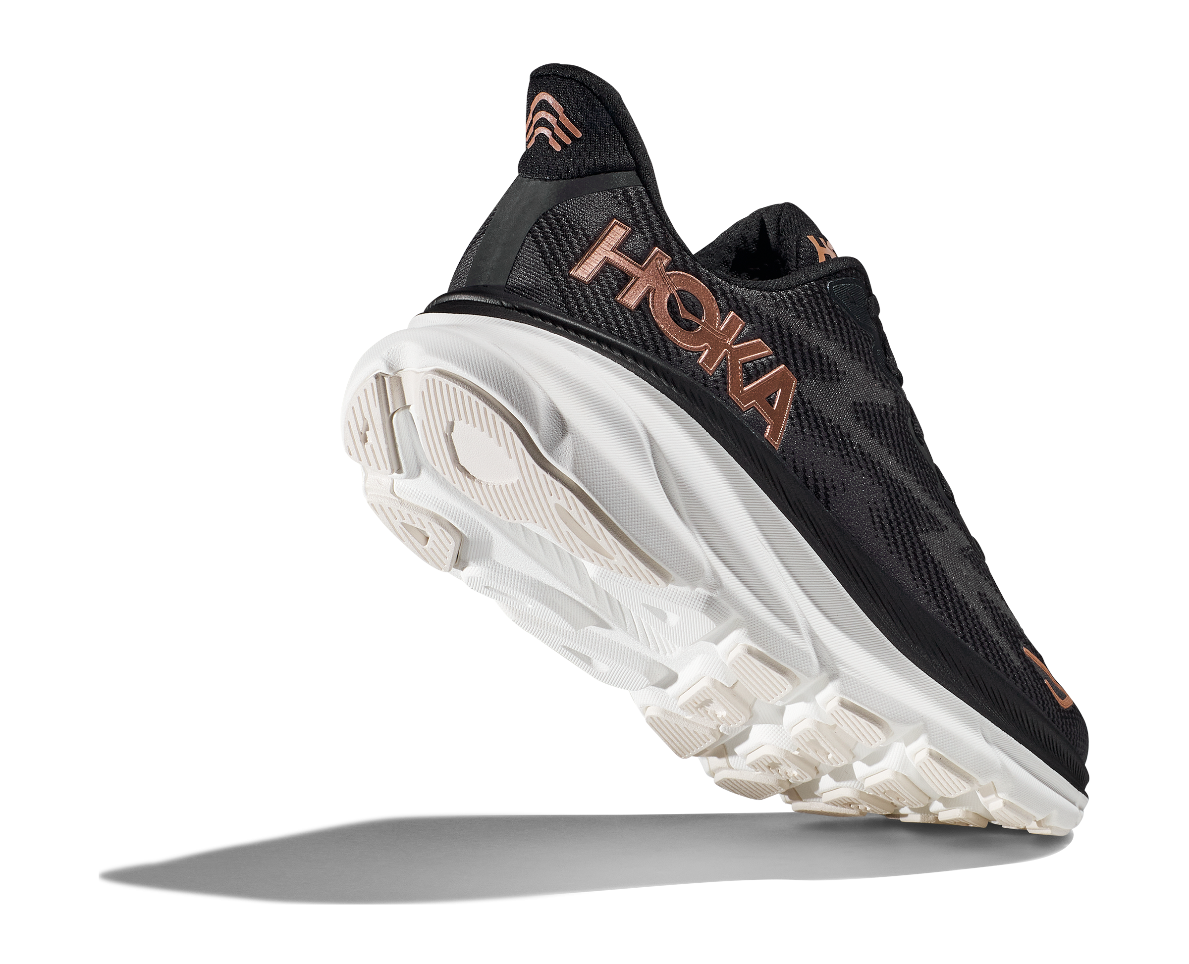 hoka clifton 9 loebesko dame 38 1127896 black rose gold