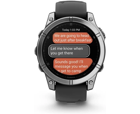Garmin Fenix E, 47mm,Stainless Steel/Graphite
