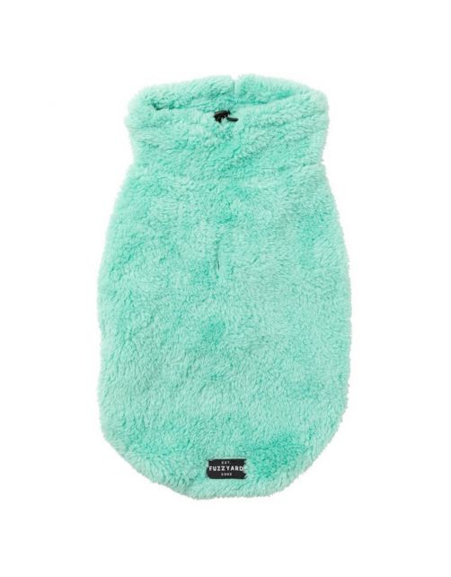 Fuzzyard Turtle Teddy Sweater Teal - Hondenkleding