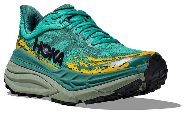 Chaussures Trail Hoka Stinson 7 Bleu Femme
