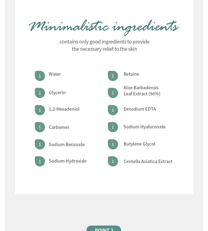 MIZON - Cica Aloë 96% Verzachtende Gelcrème