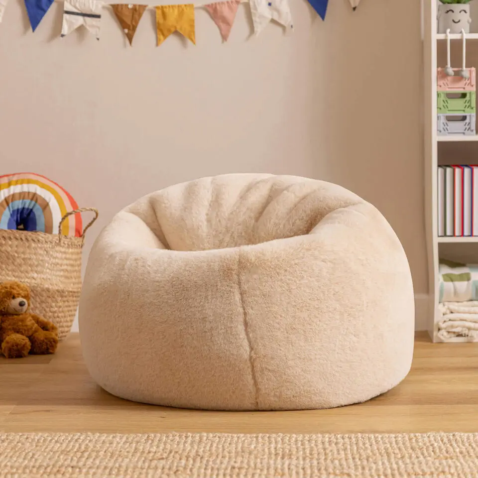 icon - Kingston Kinderzitzak - Fleece - Beige
