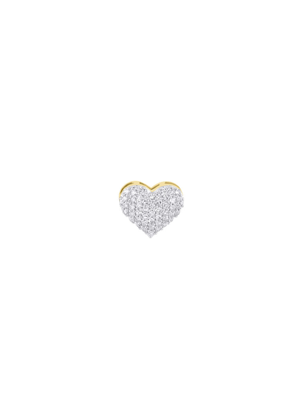 Herz-Anhänger mit 48 Diamanten