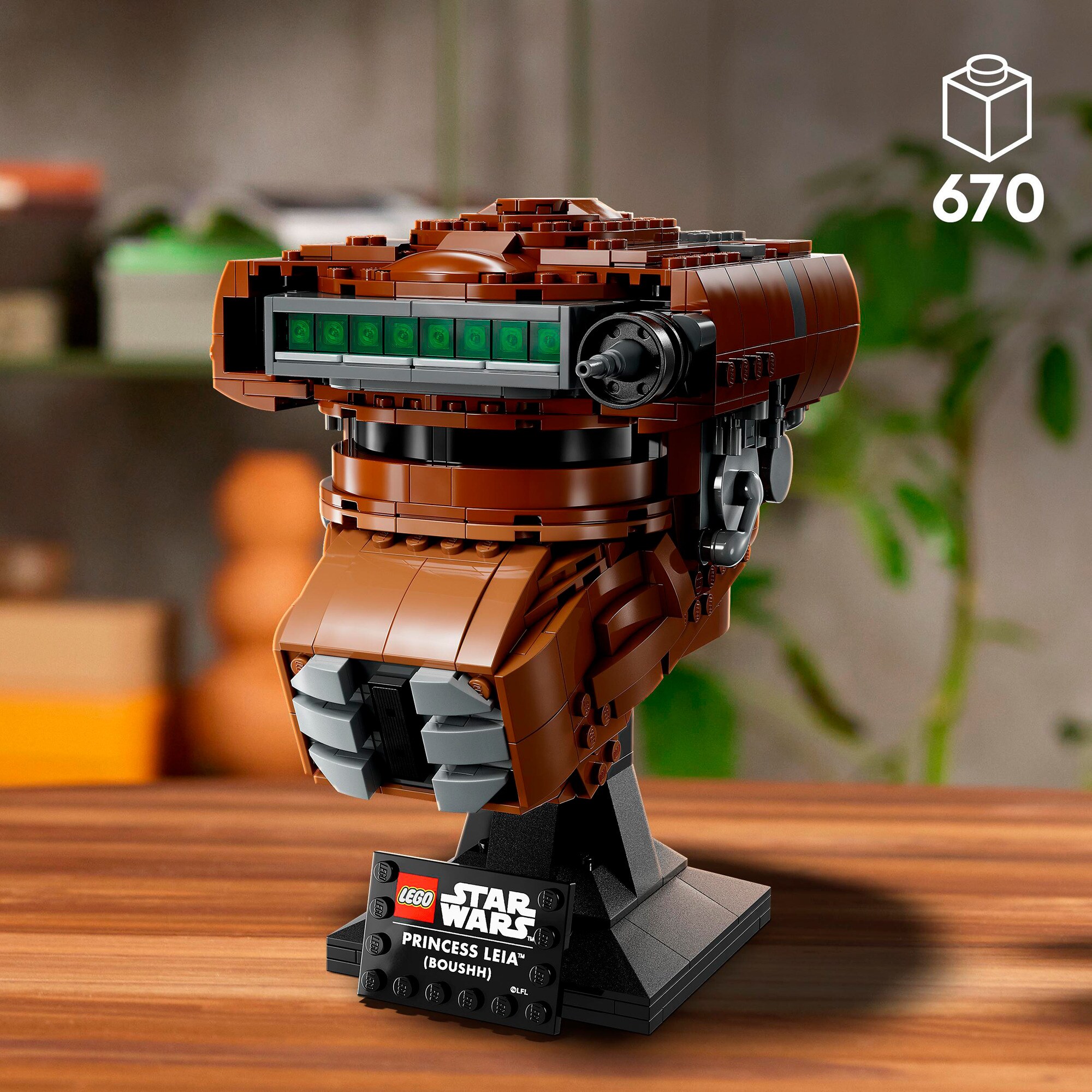 LEGO Konstruktionsspielzeug Star Wars Prinzessin Leia (Boushh) Helm