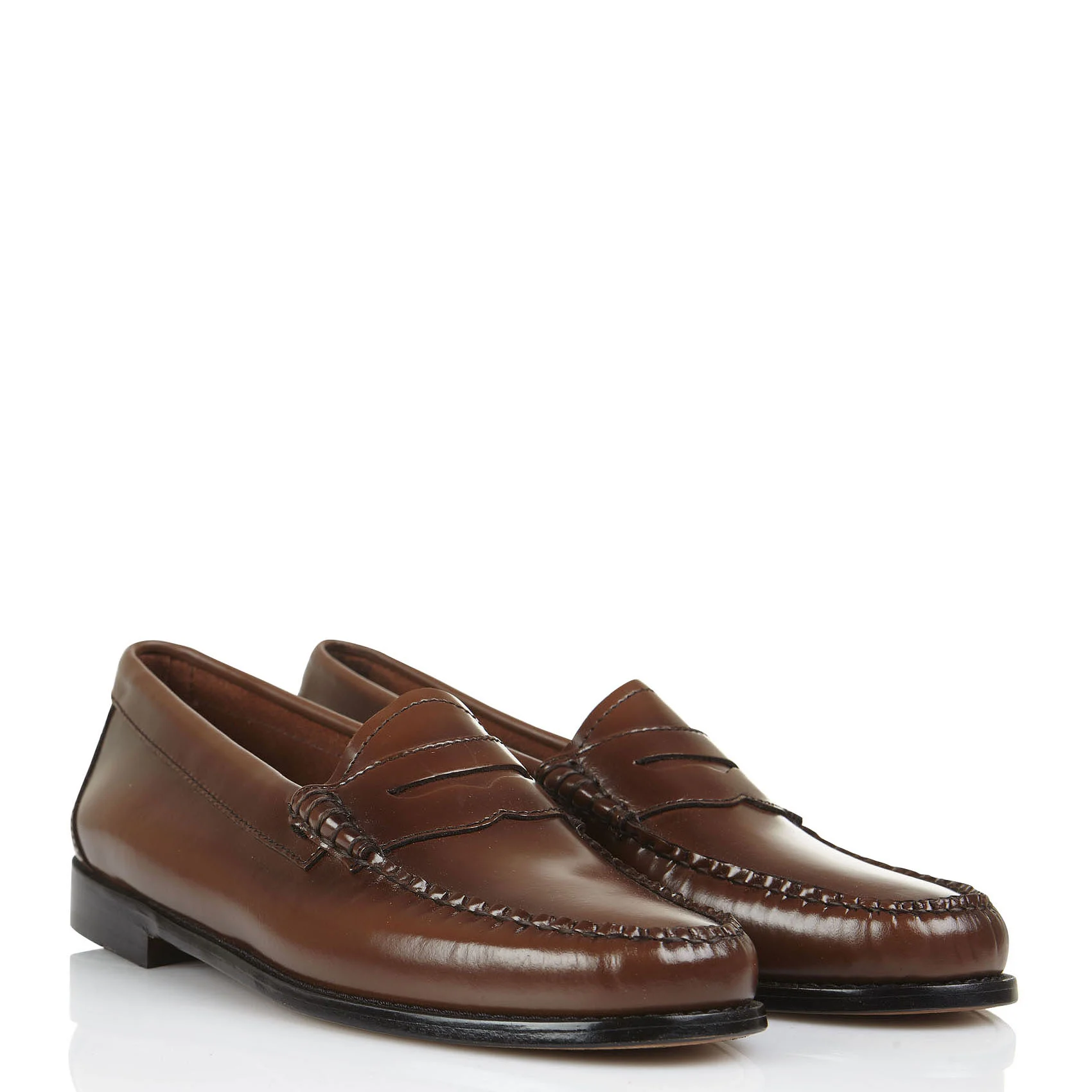 Mocassins en cuir| Marron