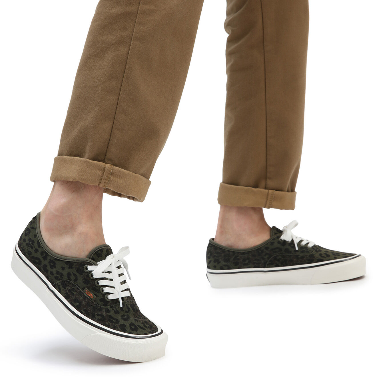 Vans Sneakers en Cuir & Textile Authentic 44 DX kaki