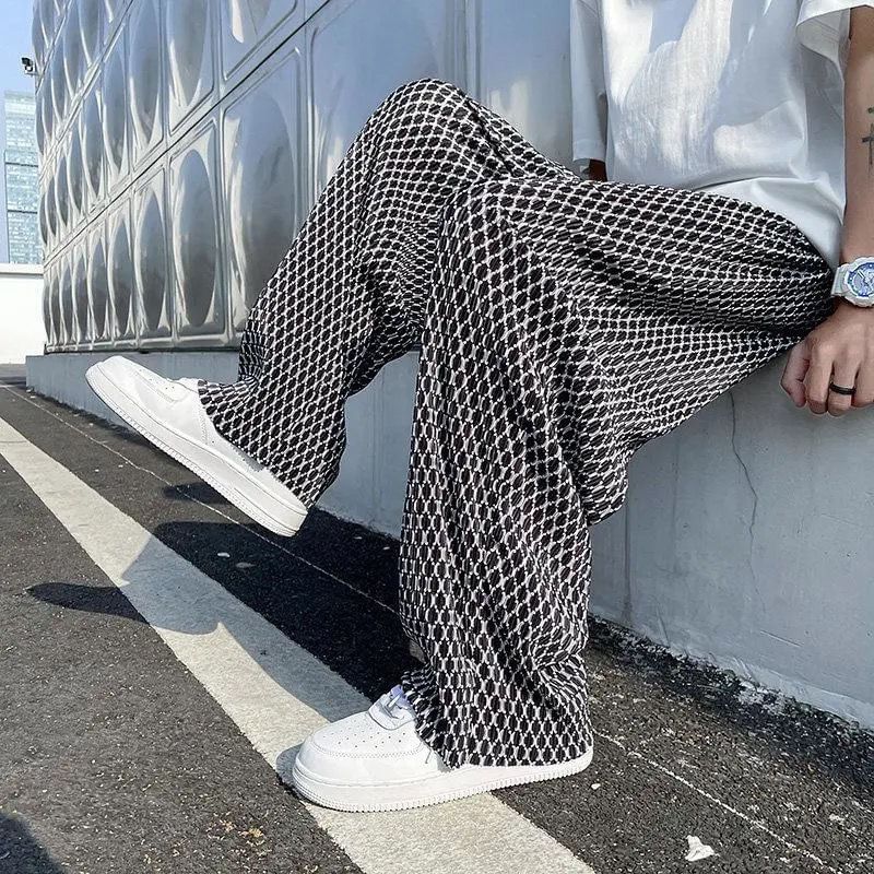 Nikoflin - Broek met hoge taille en wijde pijpen