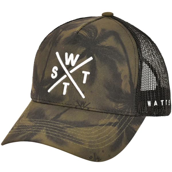 Casquette WATTS TRUCKER CAP TRIBE TROPICAL KAKI TROPICAL KAKI