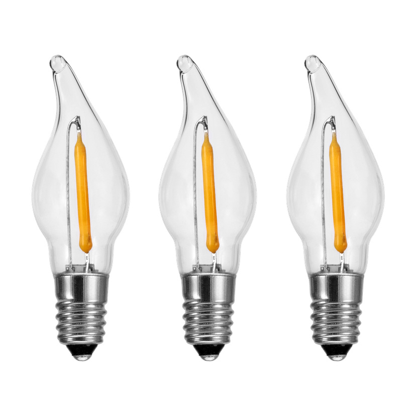 Reservepærer til adventslysestake LED 3-pk E10 0,1-0,5 W 14-55 V