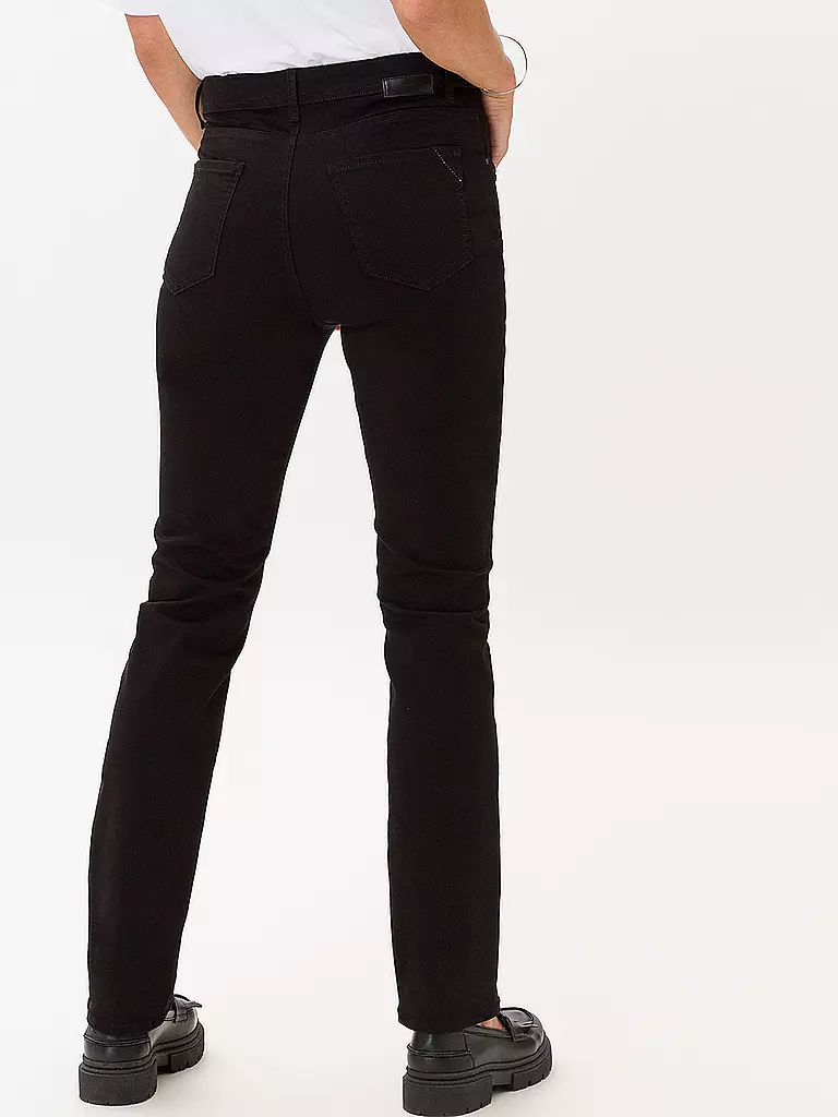 BRAX Jeans Straight Fit CAROLA  schwarz