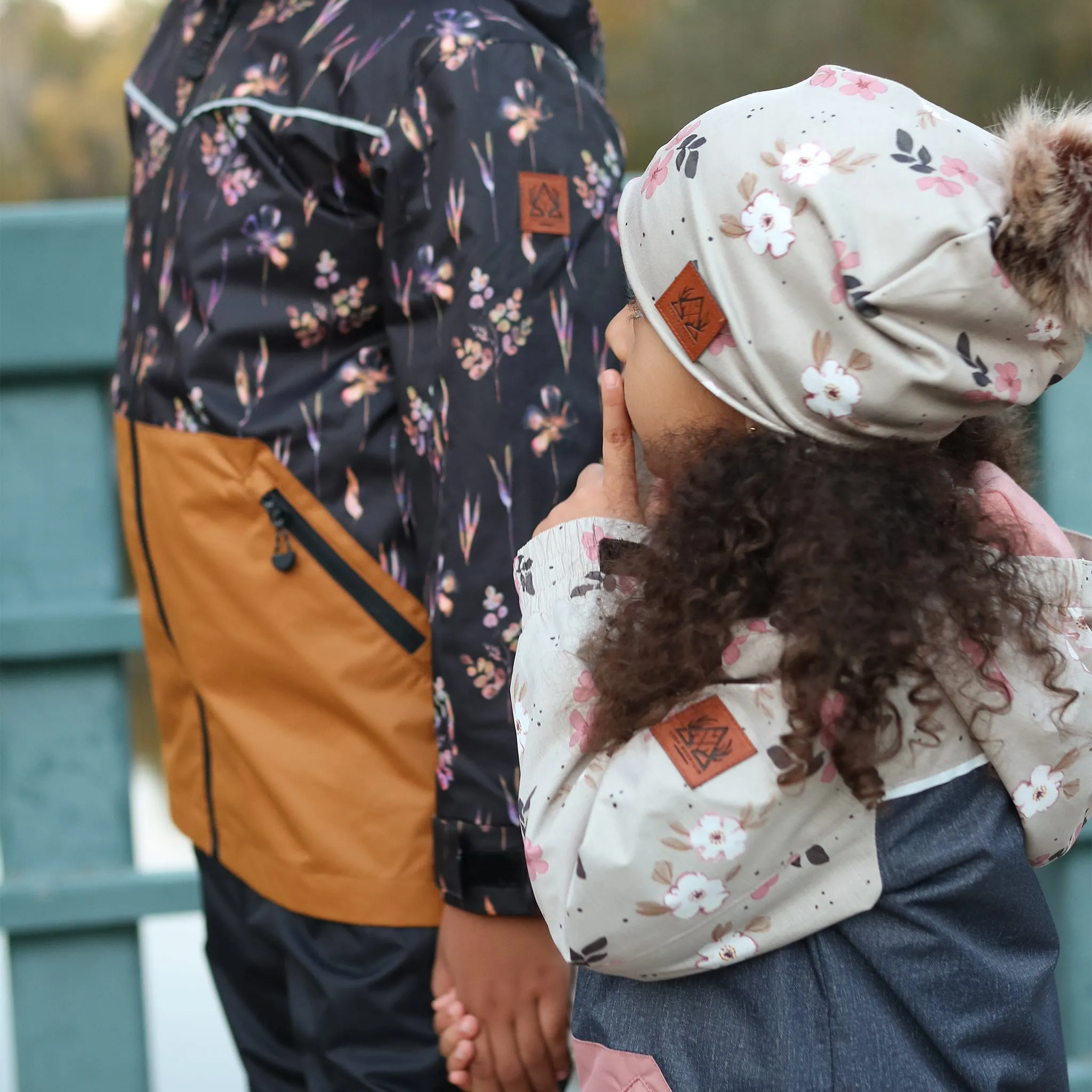 Deer Mountain Ensemble Extérieur 3-en-1 Fleurs 2-6ans