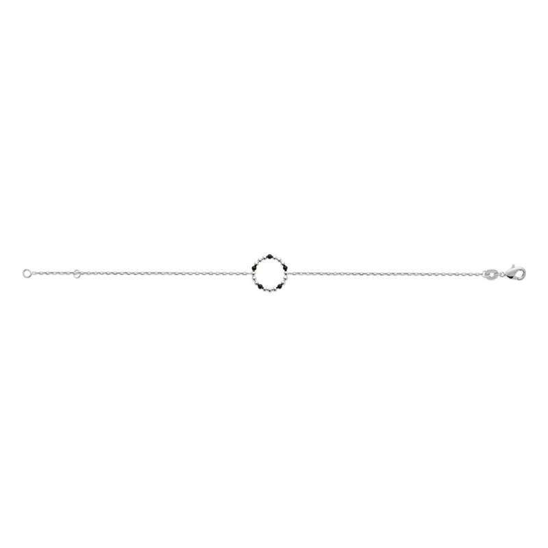 Bracelet Femme - Argent 925 - Email - Longueur : 18 cm