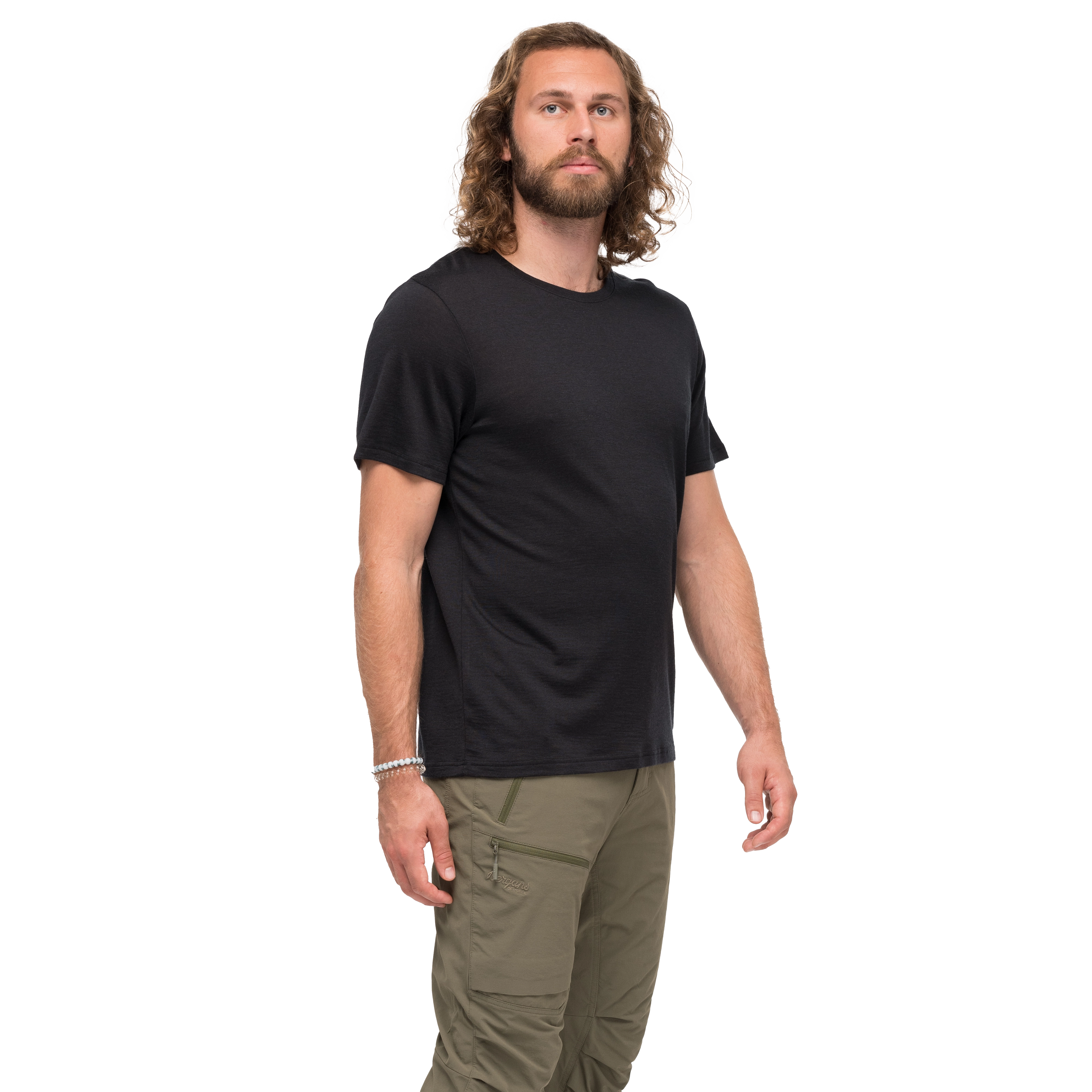 Whenever Merino Tee Men Black