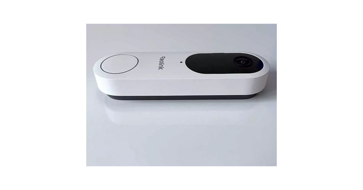 ReolinkD340B, 4MP Dual-band WiFi batterijdeurbel met slimme detectie  (Wit, Tweedekans)