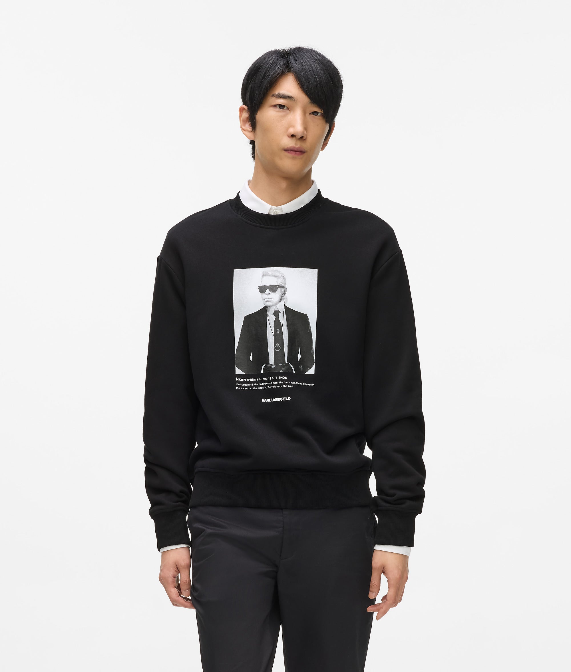 Karl portret sweatshirt