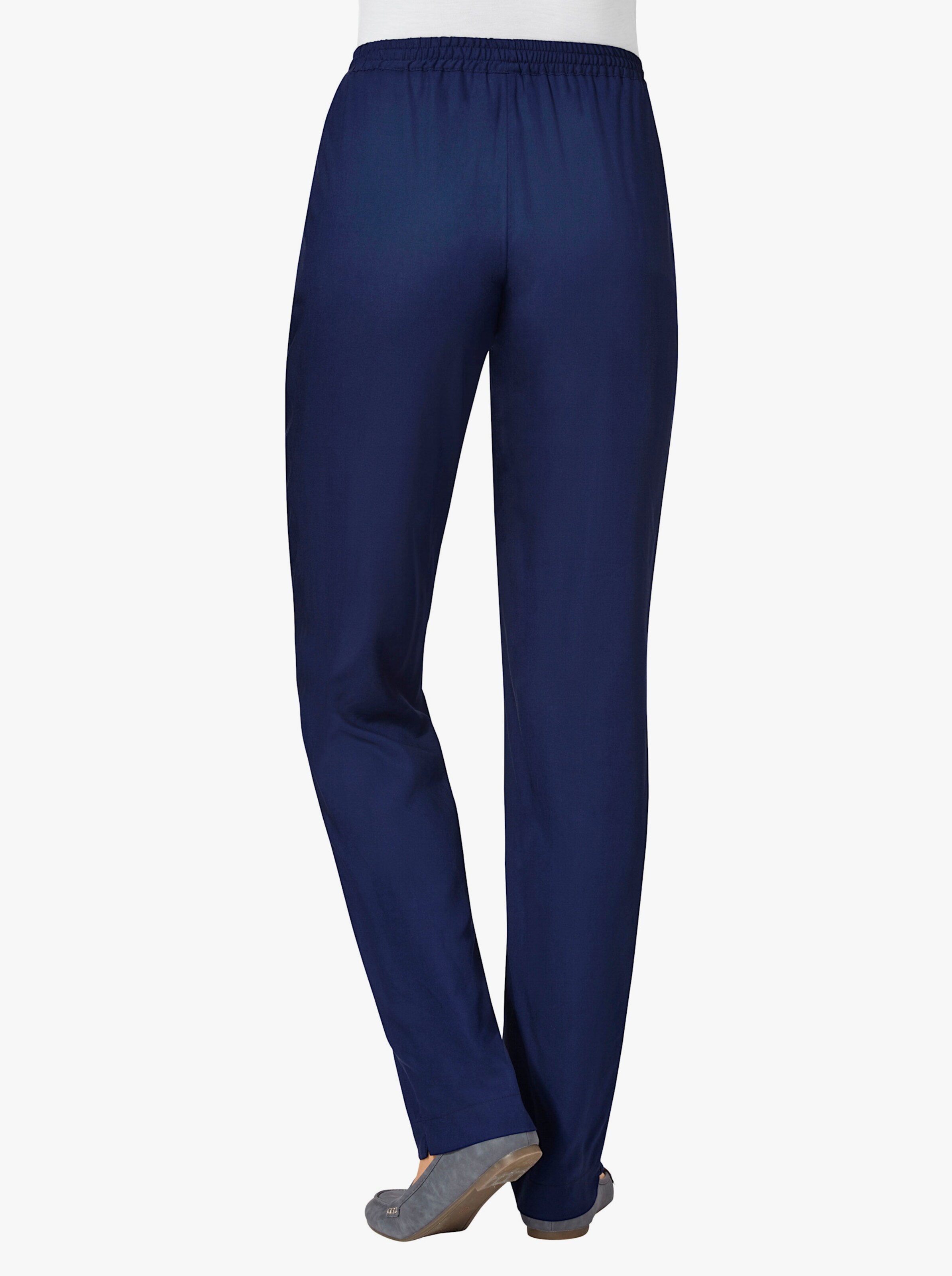 Schlupfhose mit Dehnbund und Bindeband