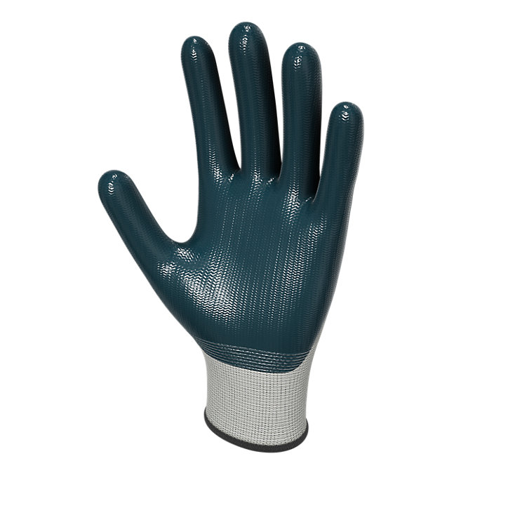 Gants de manipulation générale en mousse nitrile Site bleu - Taille 10 (XL)