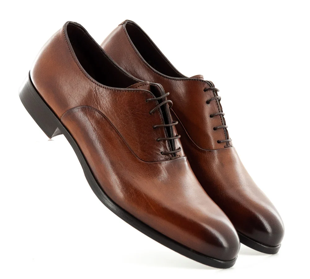 UPPER SHOES - RICH M216 MARRON
