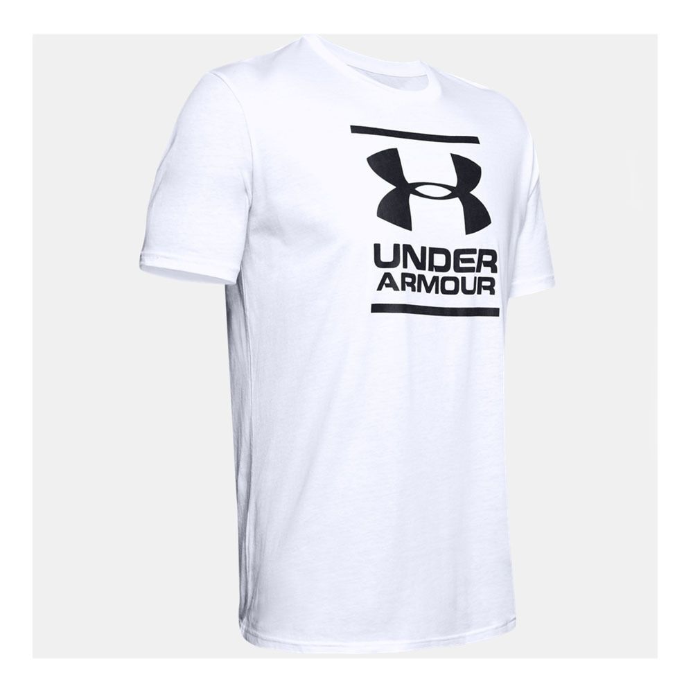 Under Armour GL FOUNDATION - Tee-shirt Homme blanc