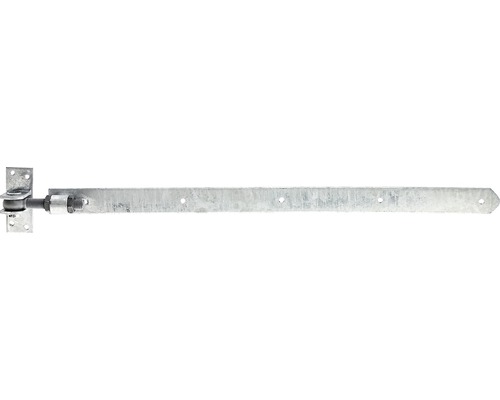 Rechte band, afgerond uiteinde, verstelbaar, 660 mm