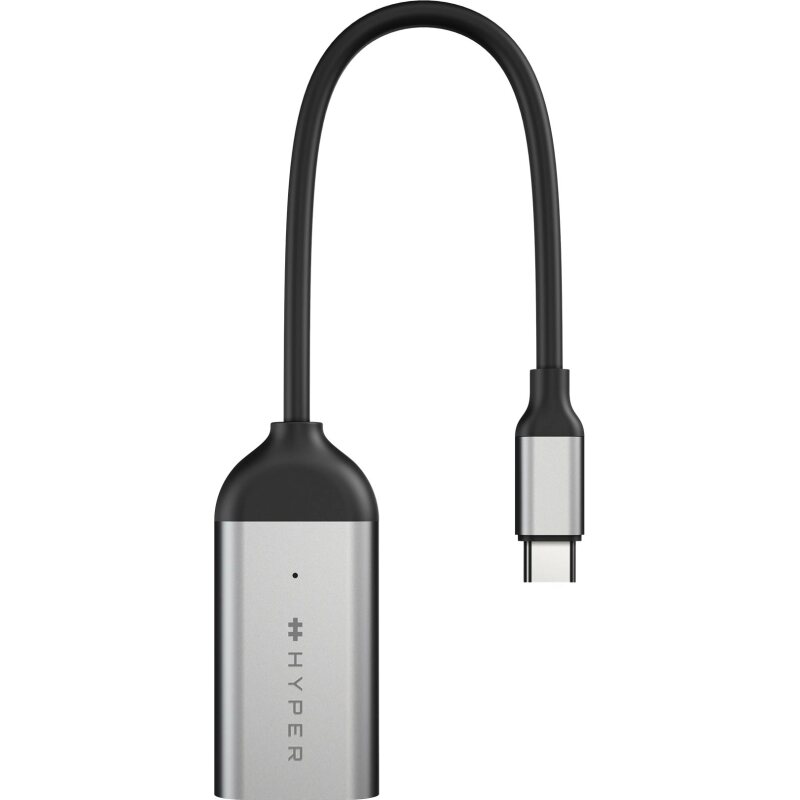 HYPER HD-H8K USB Type-C HDMI Acier inoxydable