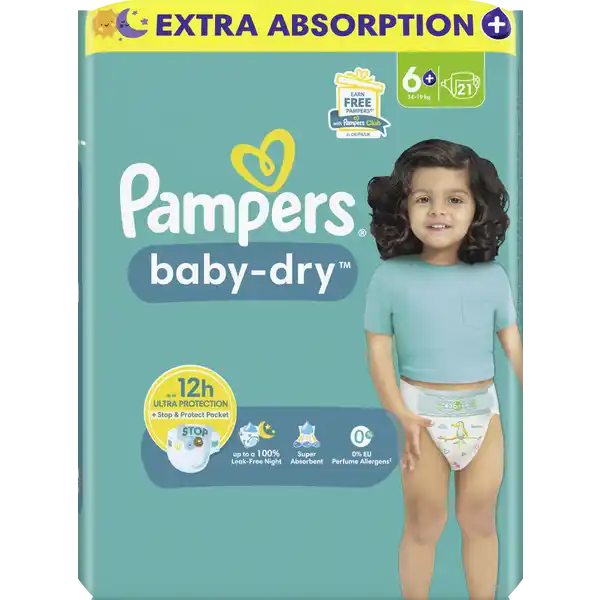baby-dry Windeln Gr.6+ Extra Large 14-19kg Single Pack
