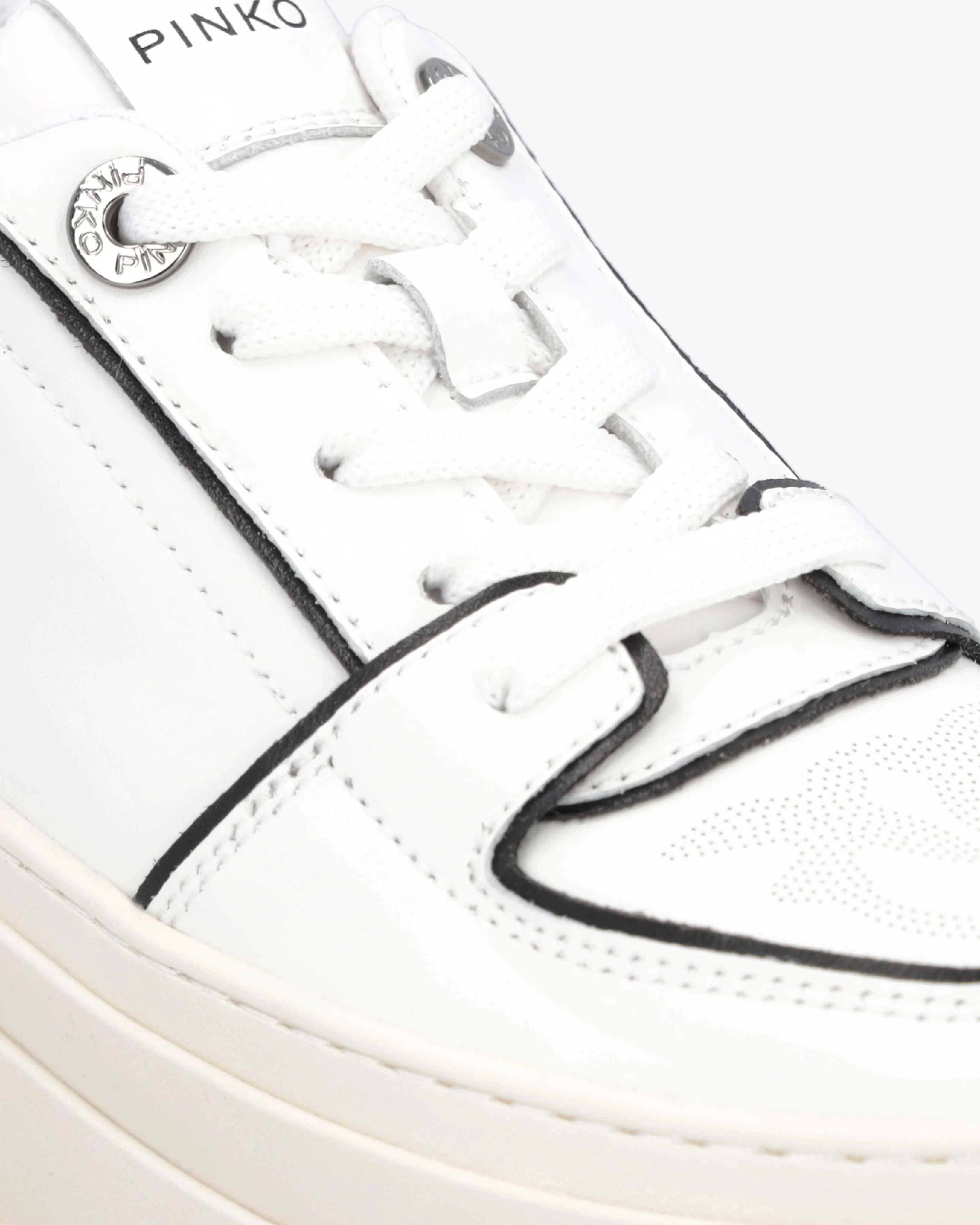 Sneakers bicolores à plateforme | Rayé