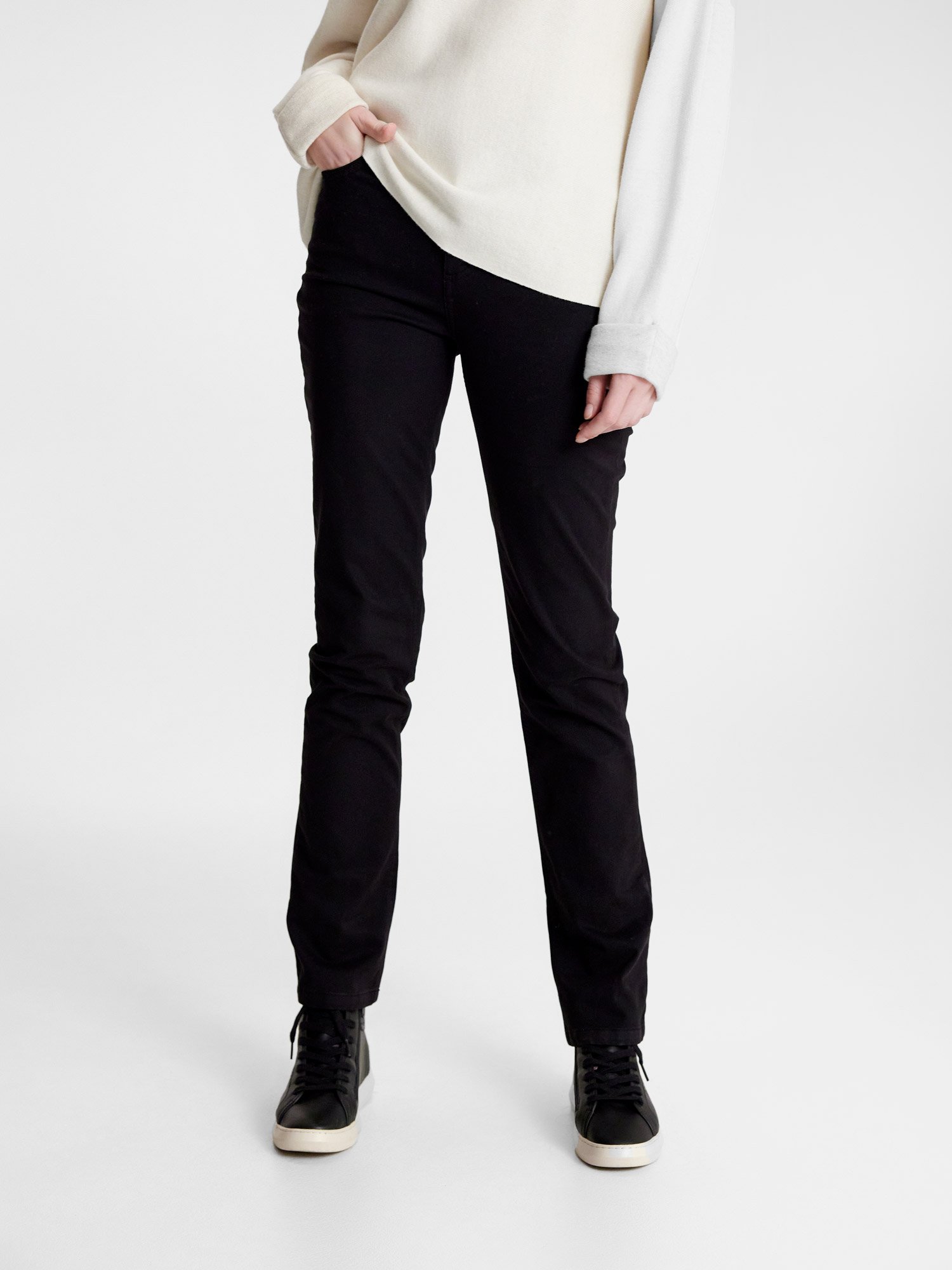 Pantalon Femme Coton Biologique Noir