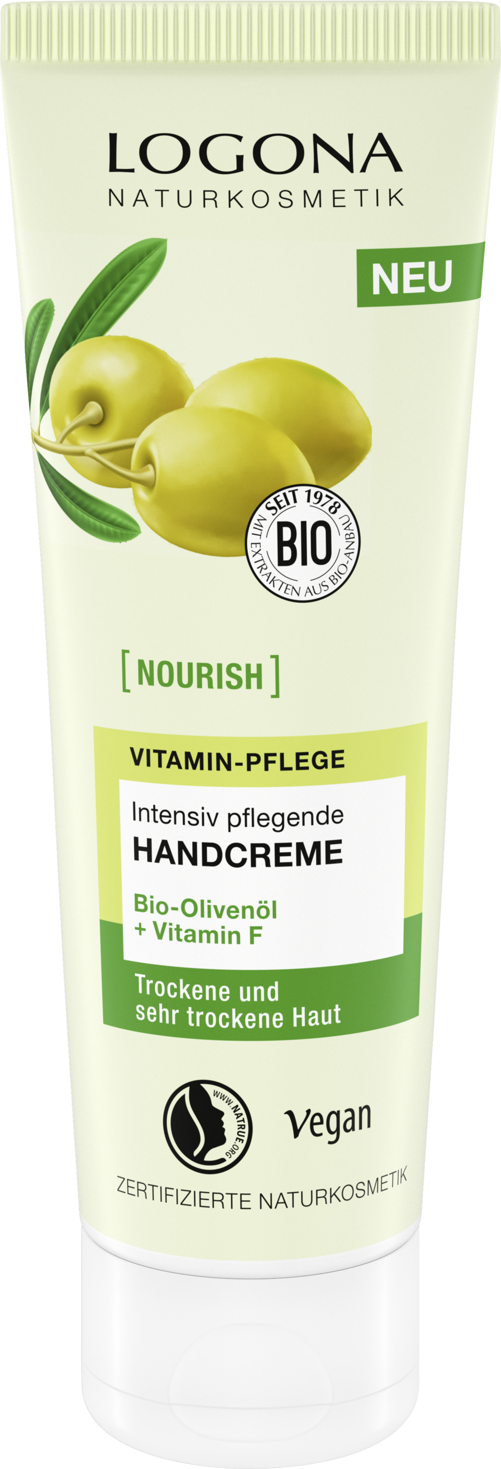 LOGONA  [nourish] Handcreme Intensiv, 75 ml