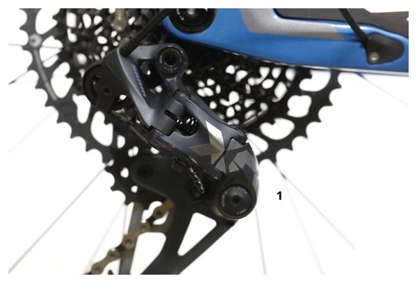 Vélo d'Exposition - VTT Tout-Suspendu Pivot Switchblade Sram GX/X01 Eagle 12V Bleu 2022 L