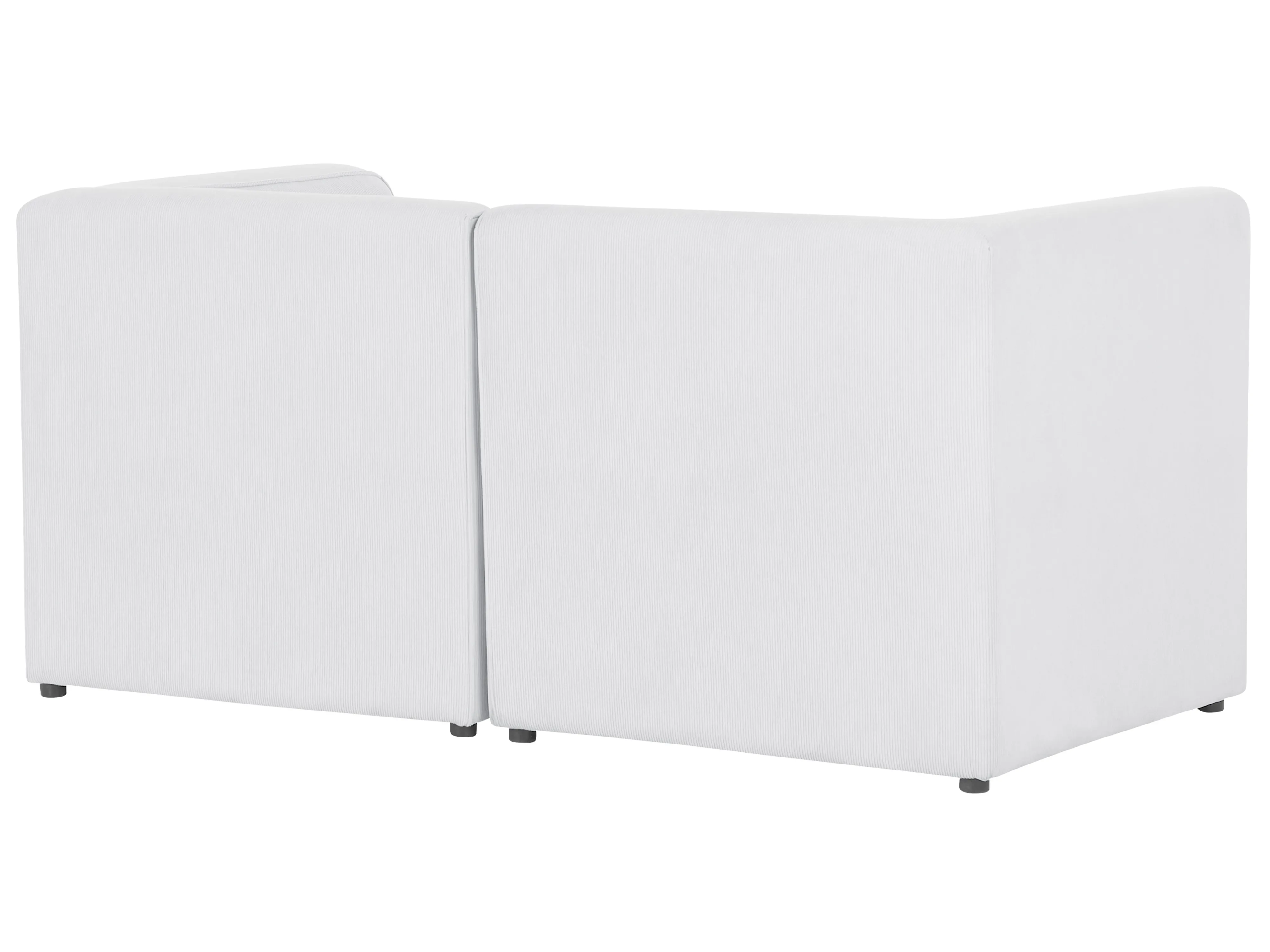 Modulaire bank 2-zits LEMVIG Corduroy Gebroken wit