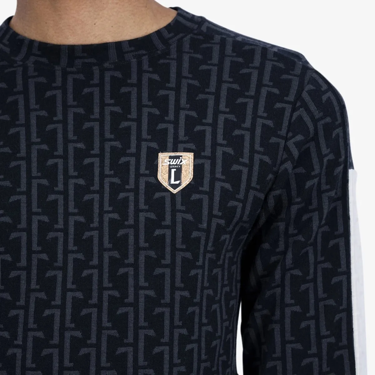 Swix Legacy Merino Blend Ls M Black