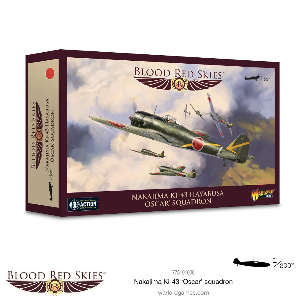 Blood Red Skies - Nakajima Ki-43 II Hayabusa 'Oscar' Squadron