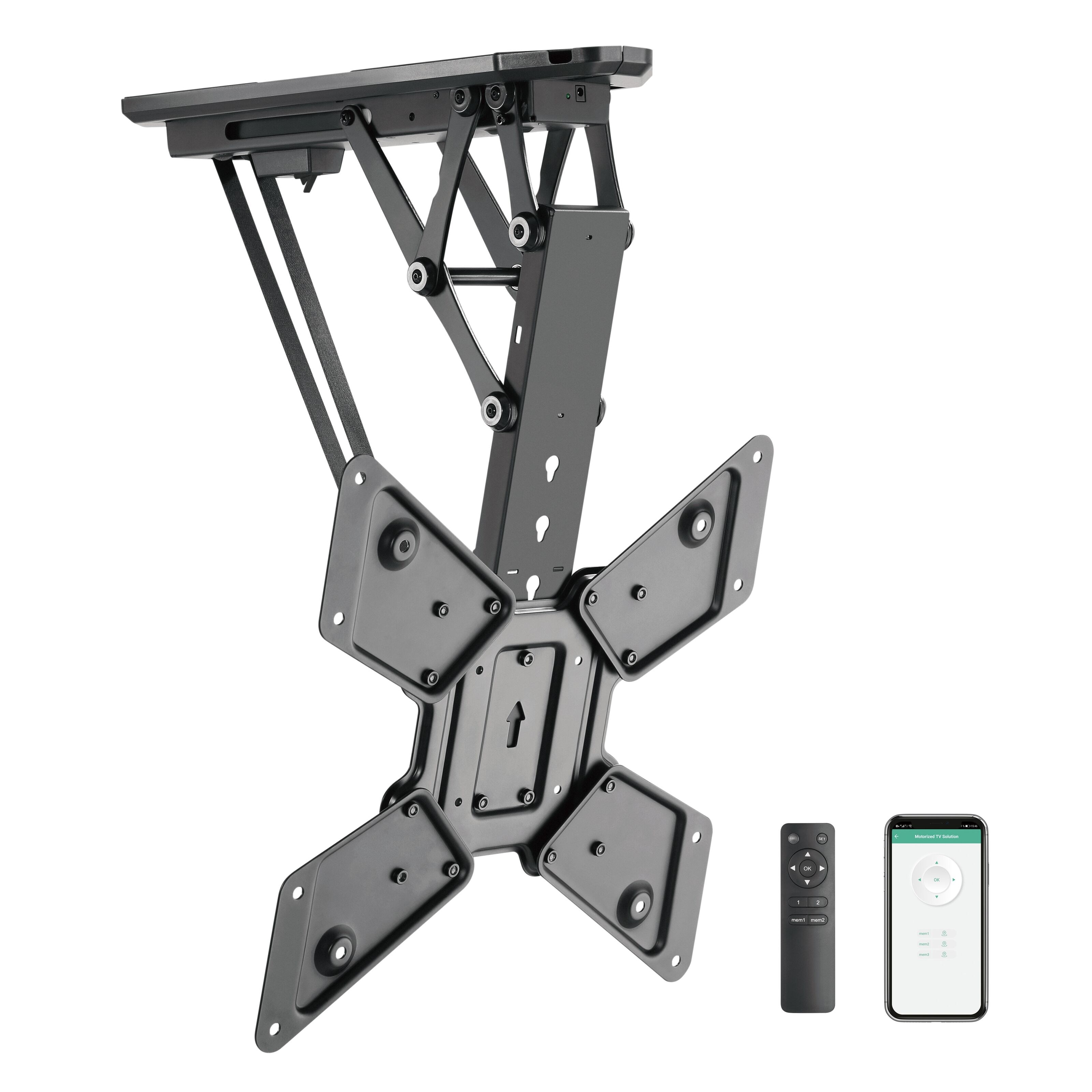 Nikabe Motorisert TV-feste for takmontering