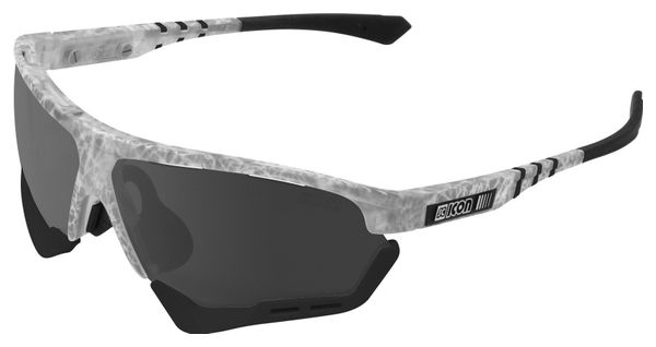 Scicon Sports Aerocomfort SCN PP XL Lunettes De Soleil De Performance Sportive (Scnpp Multimiror Silver/Matt Gelé)