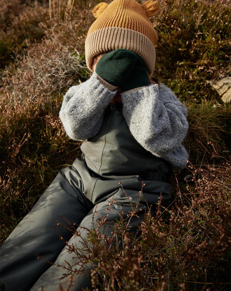 Schneelatzhose SEJR in dark olive