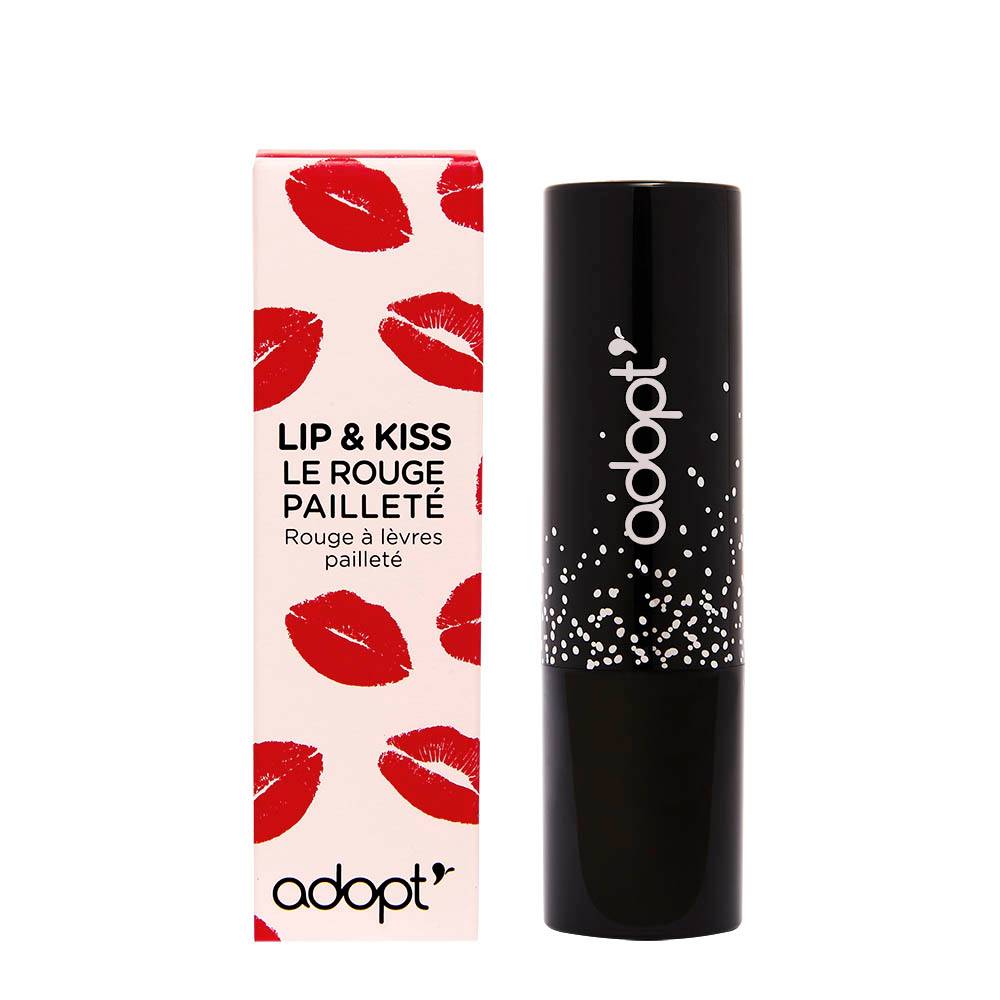 Lip & kiss pailleté Rouge à lèvres pailleté