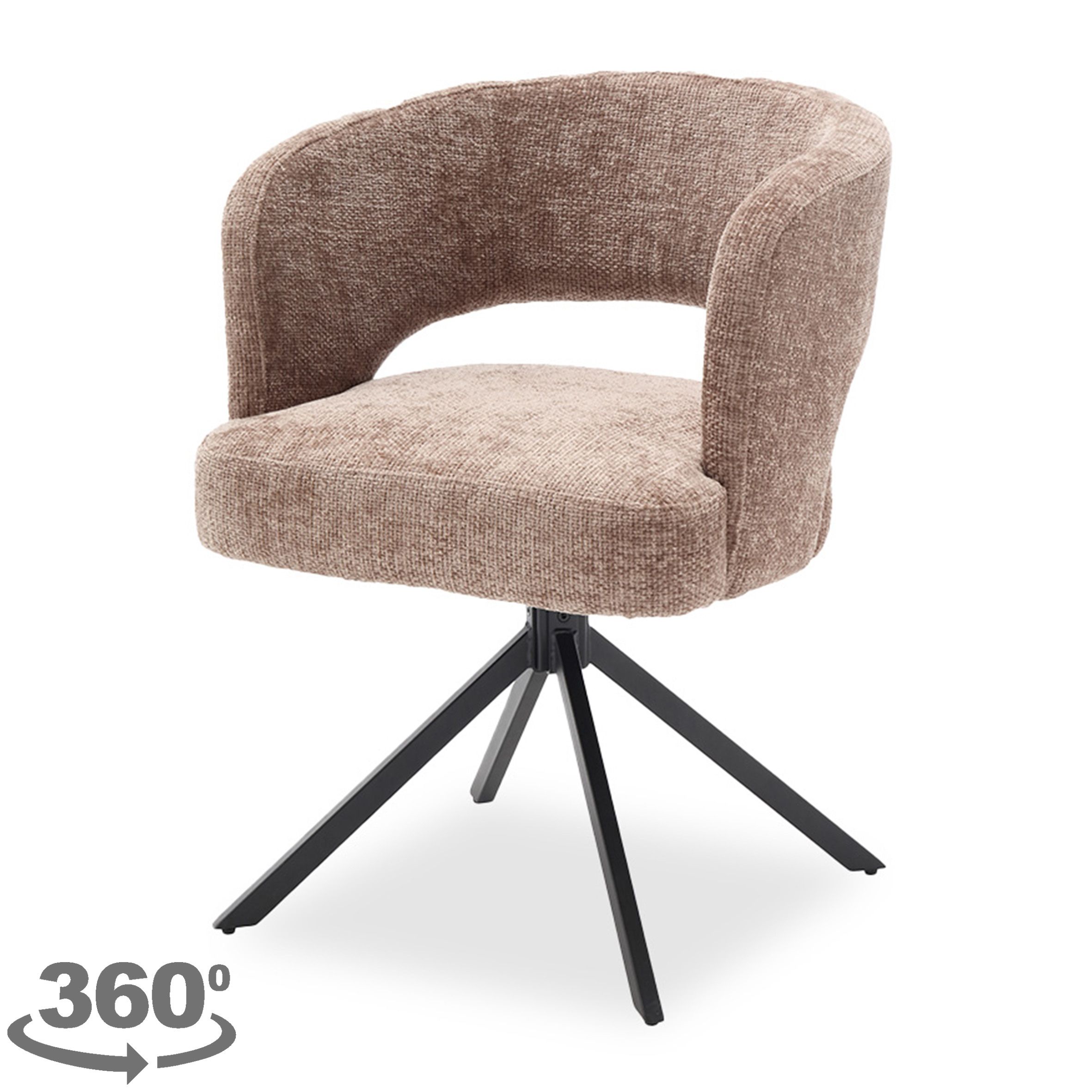 Eetkamerstoel Beige Penny B60 x D62 x H81 cm