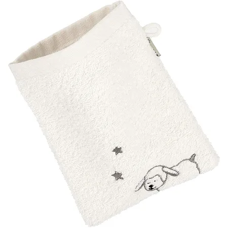 Sterntaler Waschhandschuh Stanley ecru