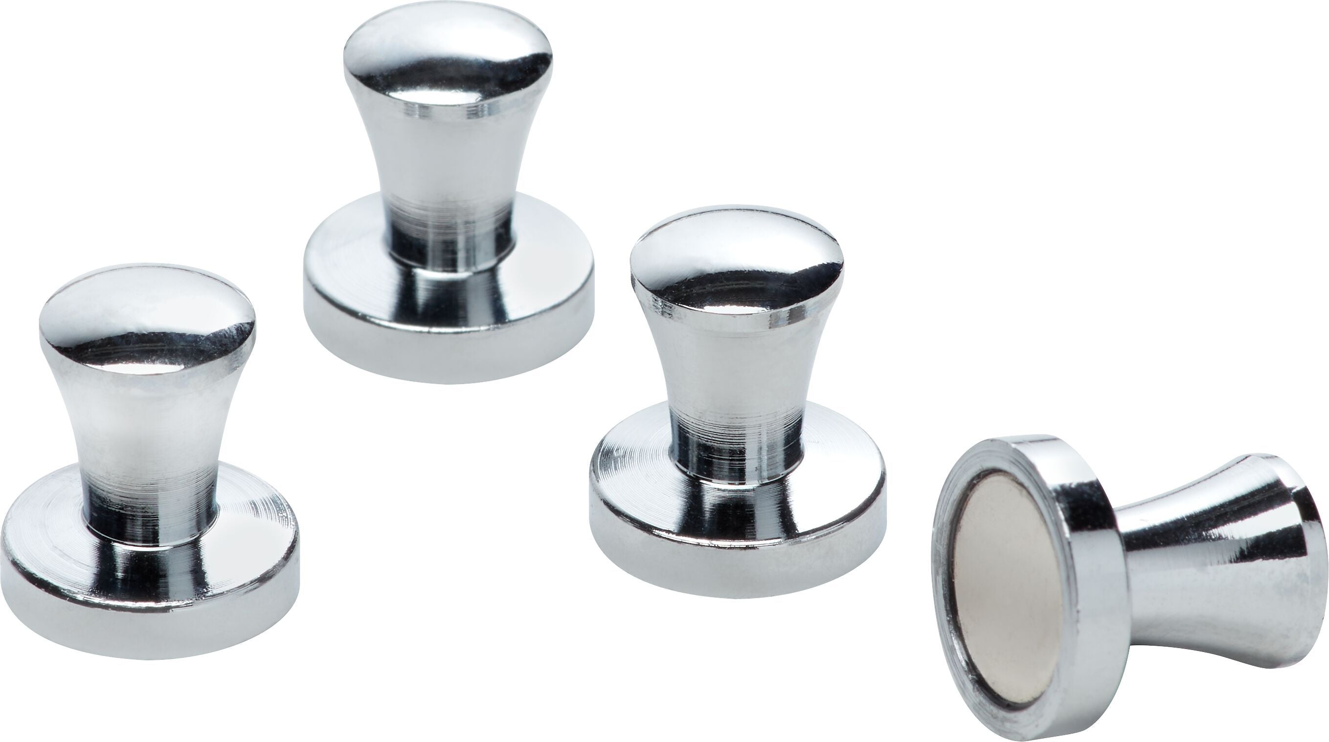 MINI MAX Magnet - Silber / H: 1.5 cm