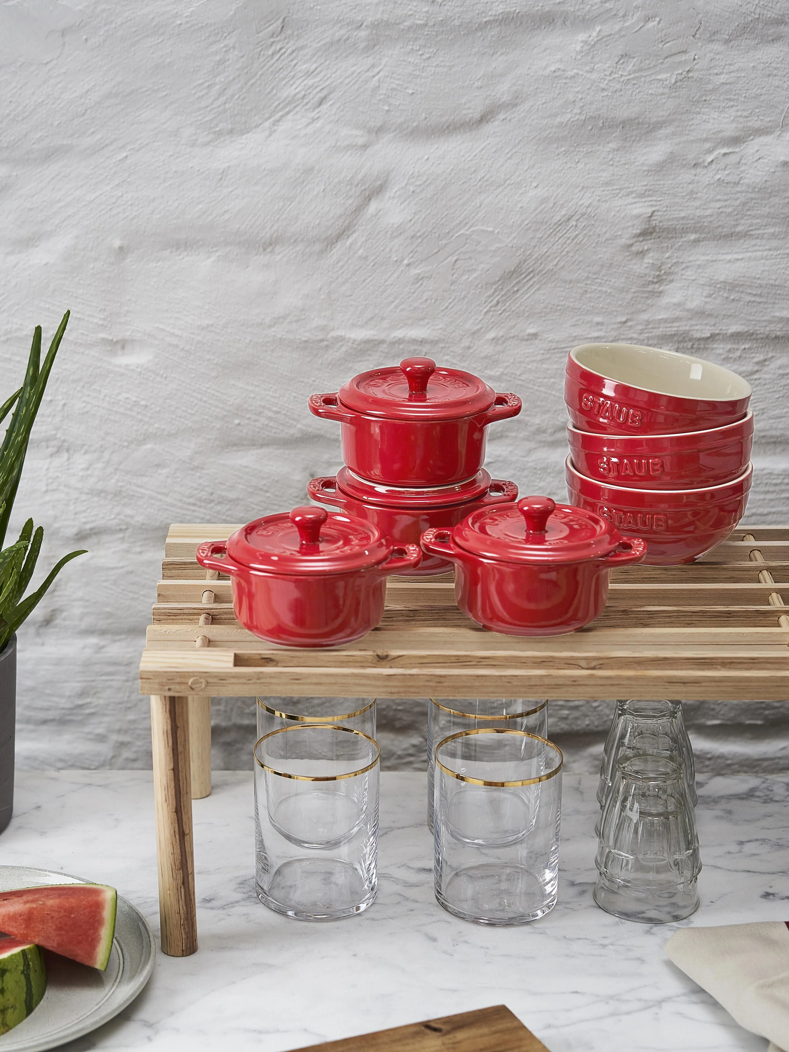 Potjes Mini Cocotte, 4-delig